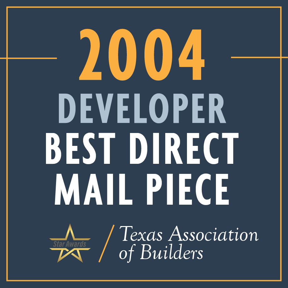 2004 Best Direct Mail Piece by a Developer