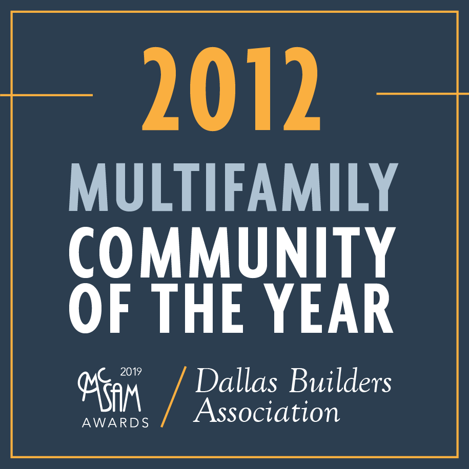 2012 Best Multi Family Rental Community (Viridian)