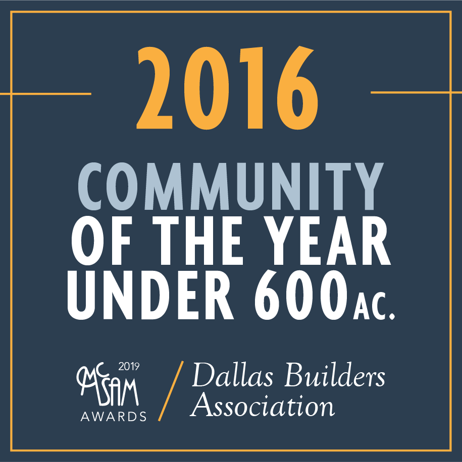 2016 Best Master Plan Community Under 600 Acres (Inspiration)