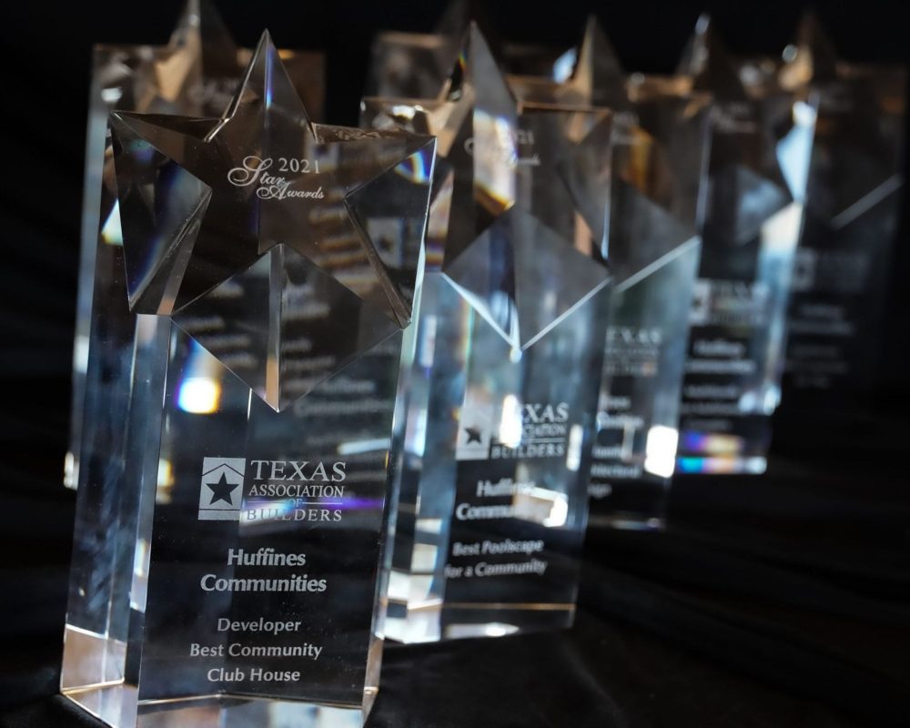 Huffines Communities Takes Home Seven Awards at 2021 Texas Star Awards