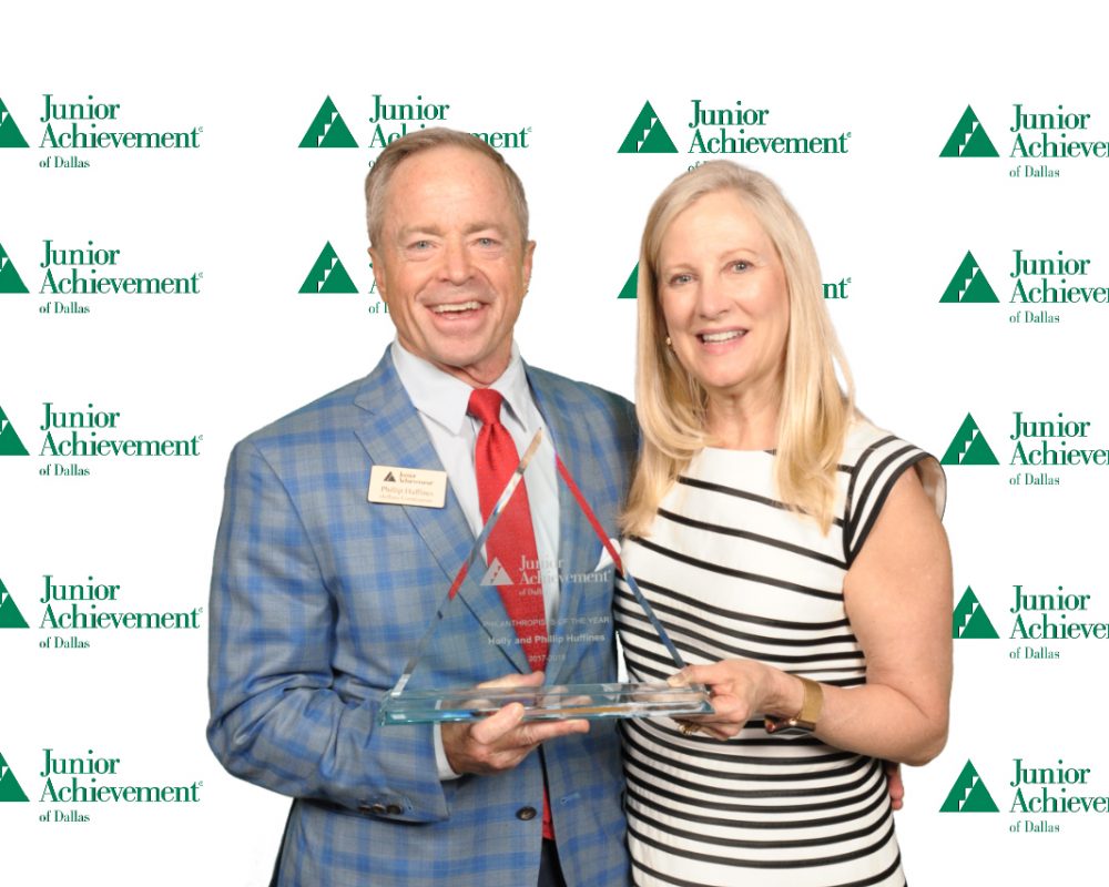 Phillip and Holly Huffines Win Junior Achievement Philanthropist of the Year Award