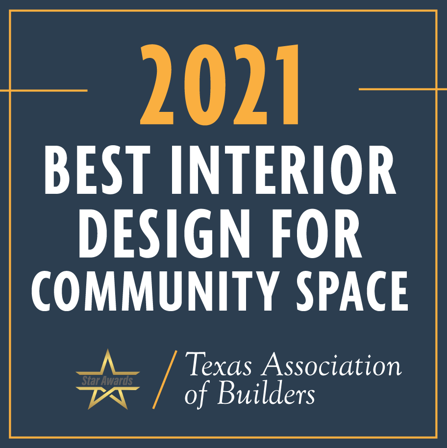 2021 Best Interior Design for Community Space (Hebron 121 Station (SOLD))