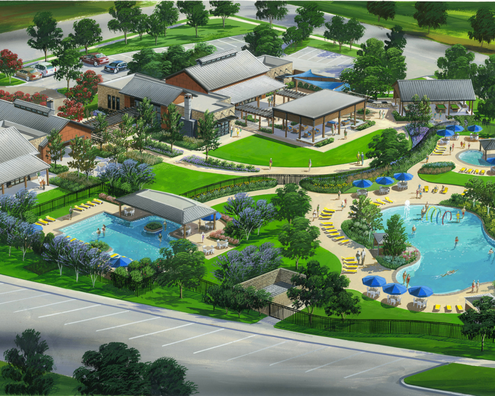 Heartland Master Amenity Center Underway