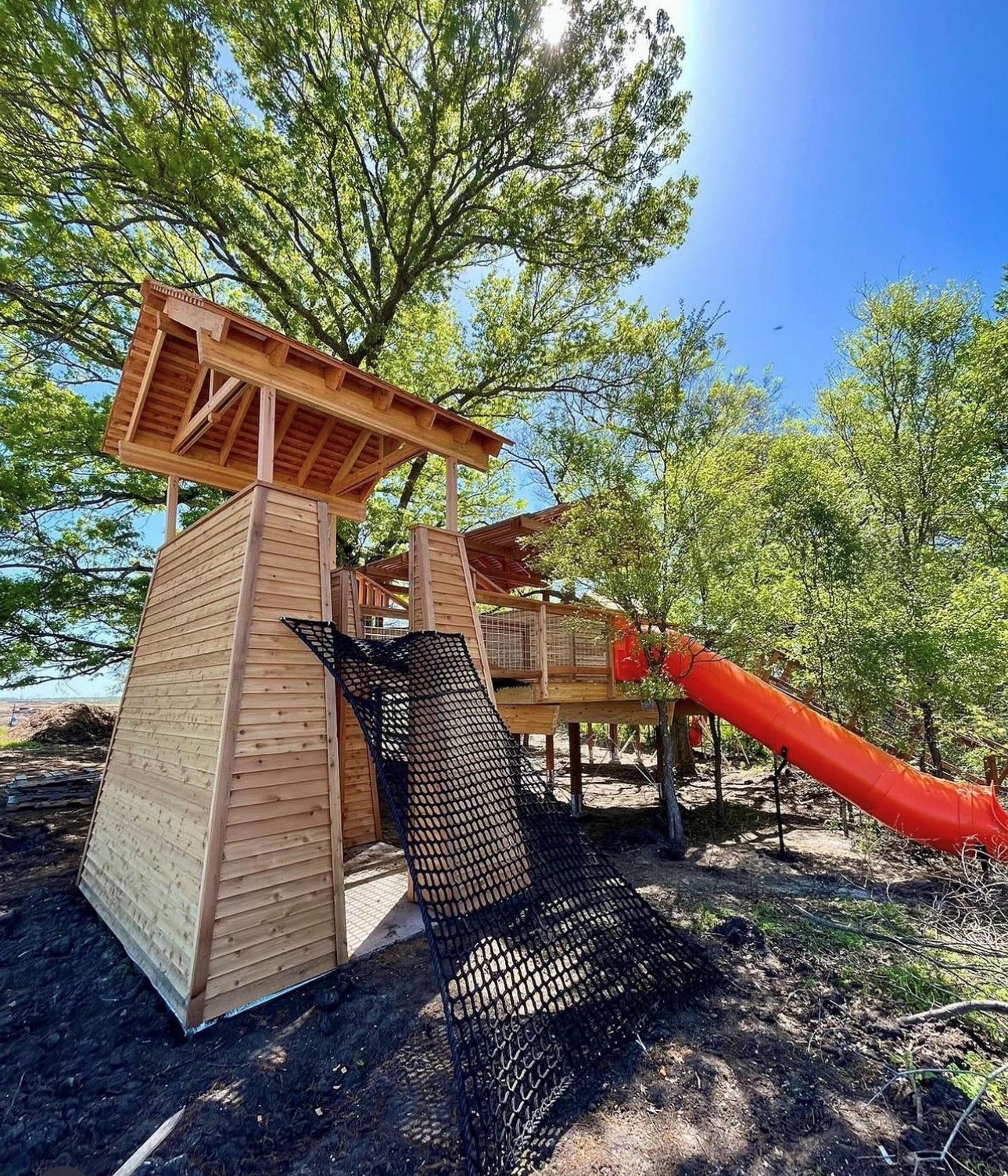 Solterra Texas New Treehouse Installation - Huffines Communities