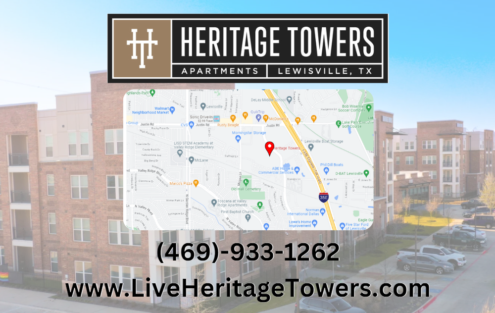 Dive into Luxury at Heritage Towers! Pool Open in Lewisville’s Premier Apartment Complex