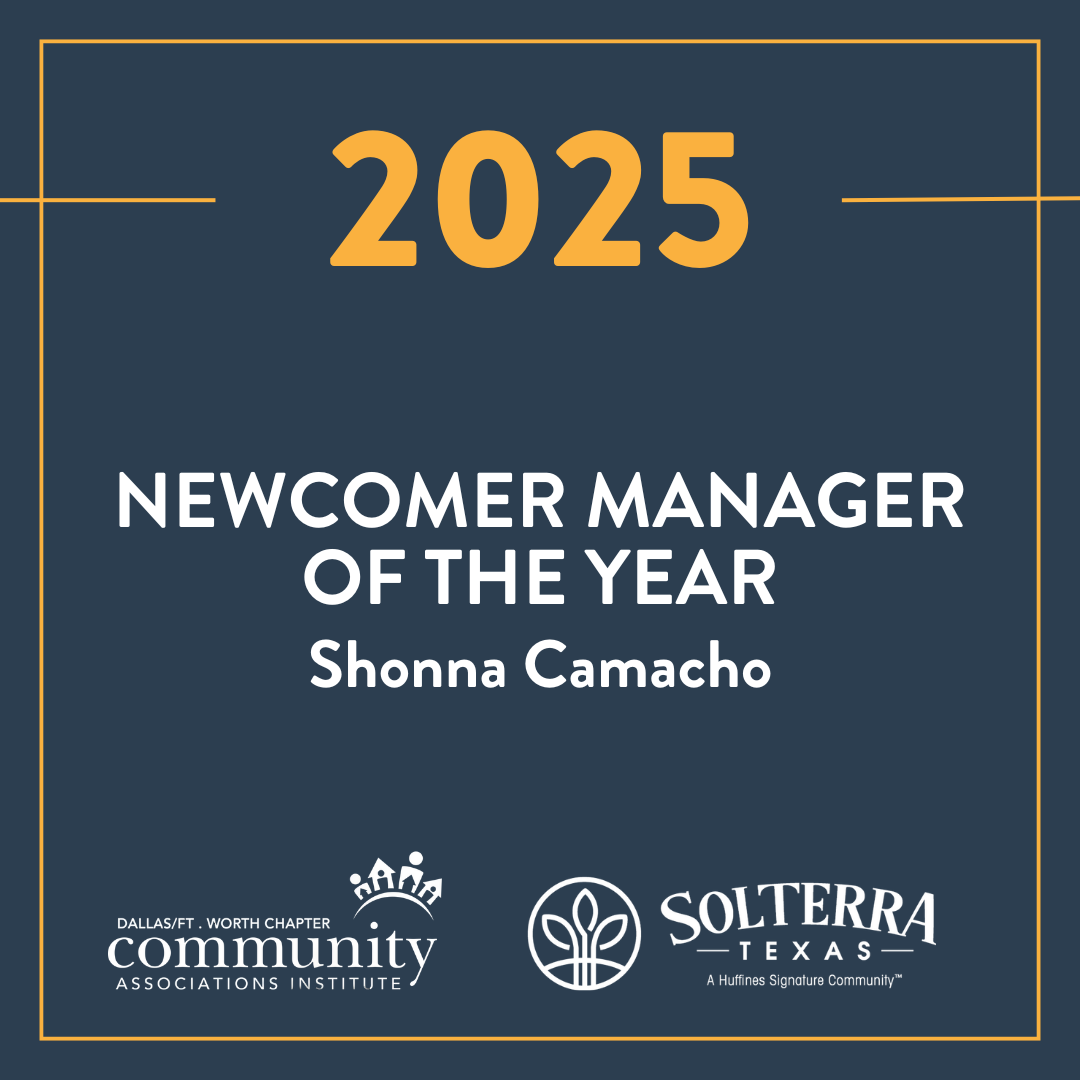 2025 Newcomer Manager of the Year (Solterra Texas)
