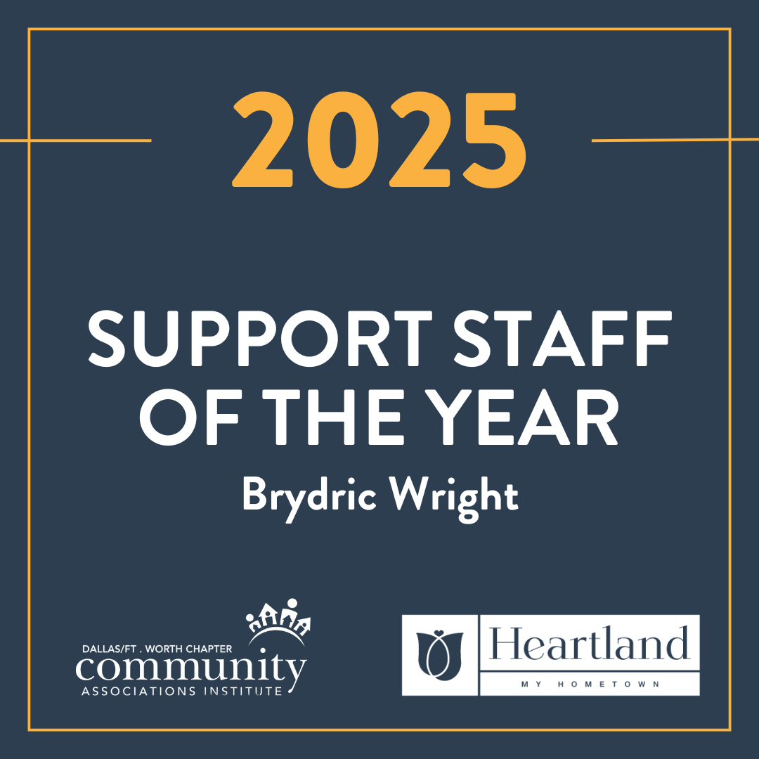 2025 Support Staff of the Year (Heartland)